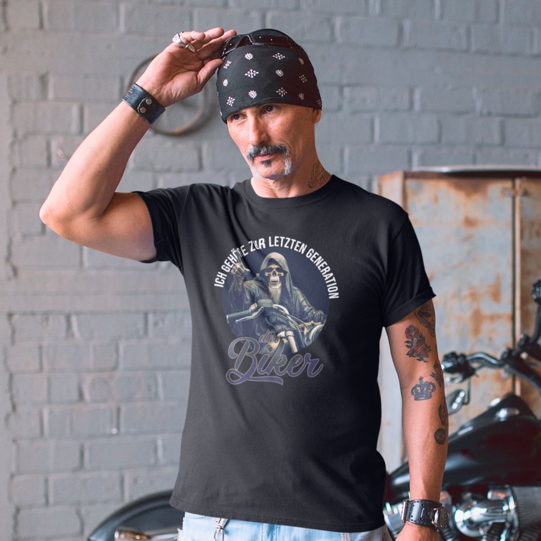 Letzte Generation der Biker | Motorrad T-Shirt