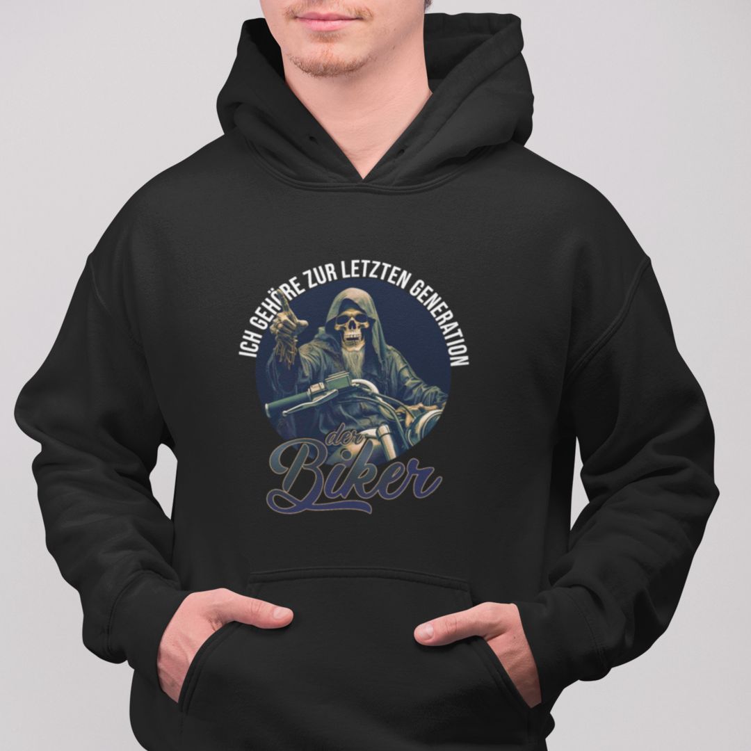 Letzte Generation der Biker | Motorrad Hoodie