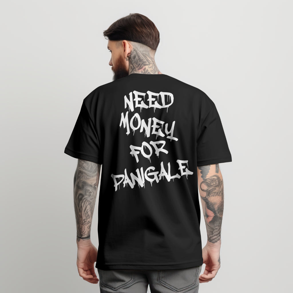 Need Money For Panigale Oversized T-Shirt