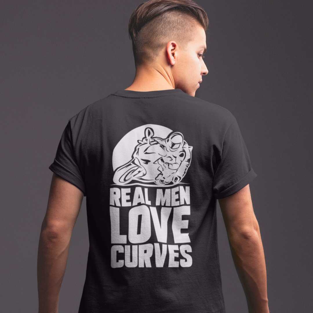 Real Man Motorrad T-Shirt