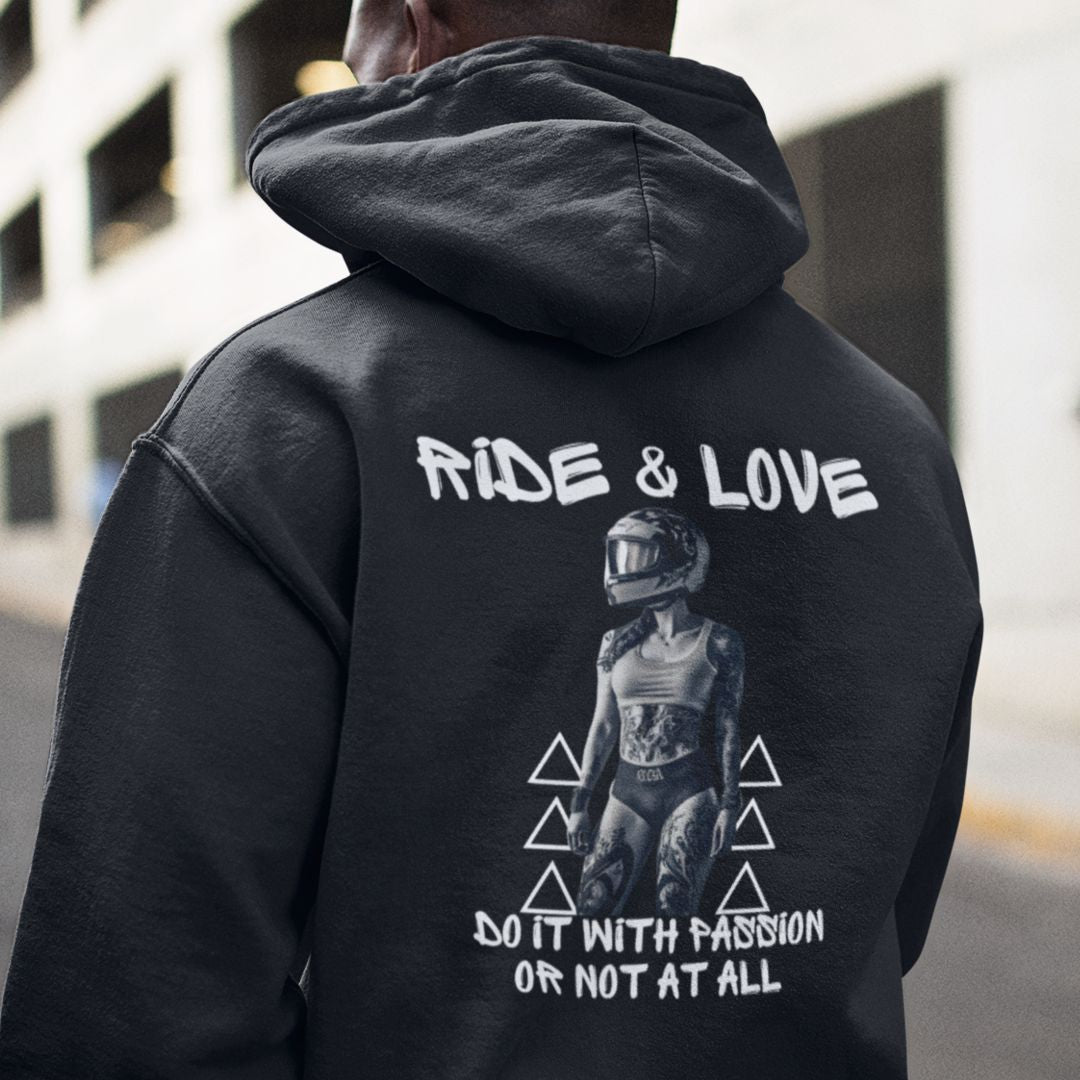 Ride & Love 2 | Motorrad  Hoodie