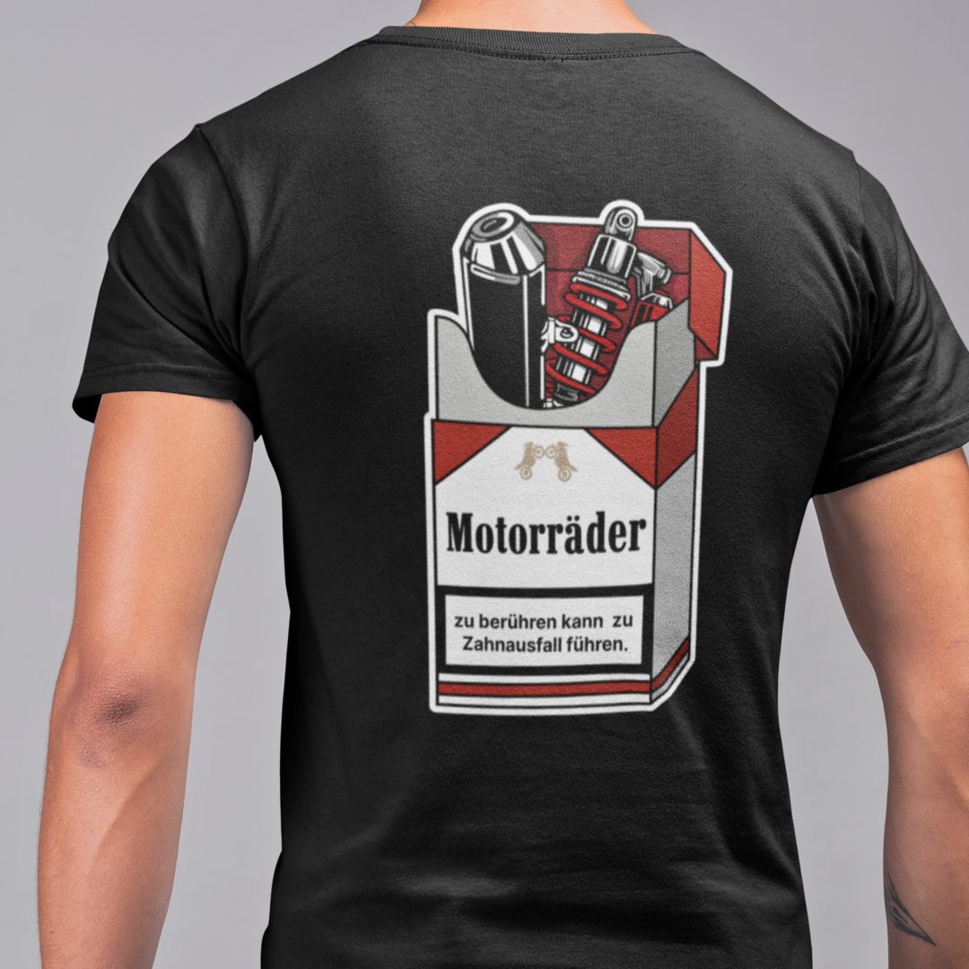 Zahnausfall Motorrad T-Shirt