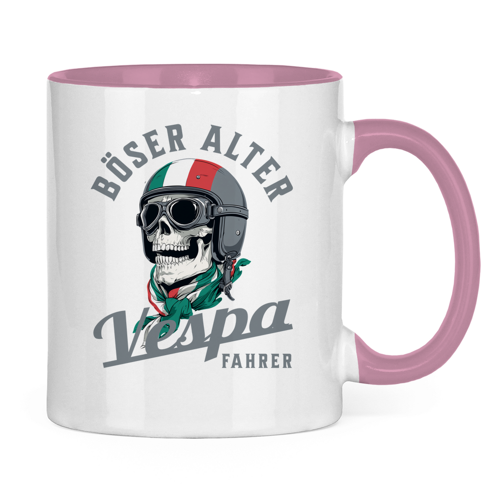 Tasse Böser alter Vespa Fahrer 