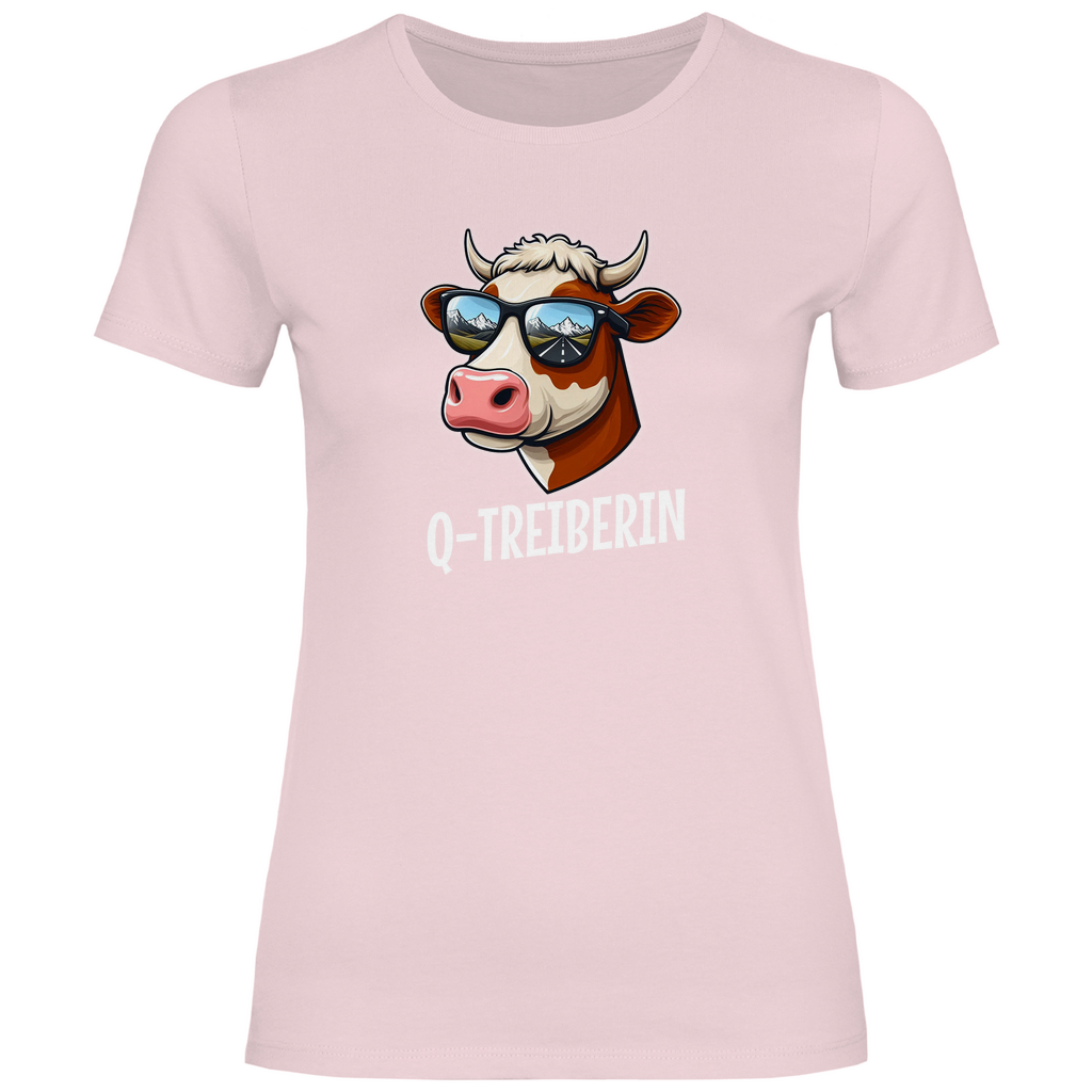 Q-Treiberin  Frauen T-Shirt