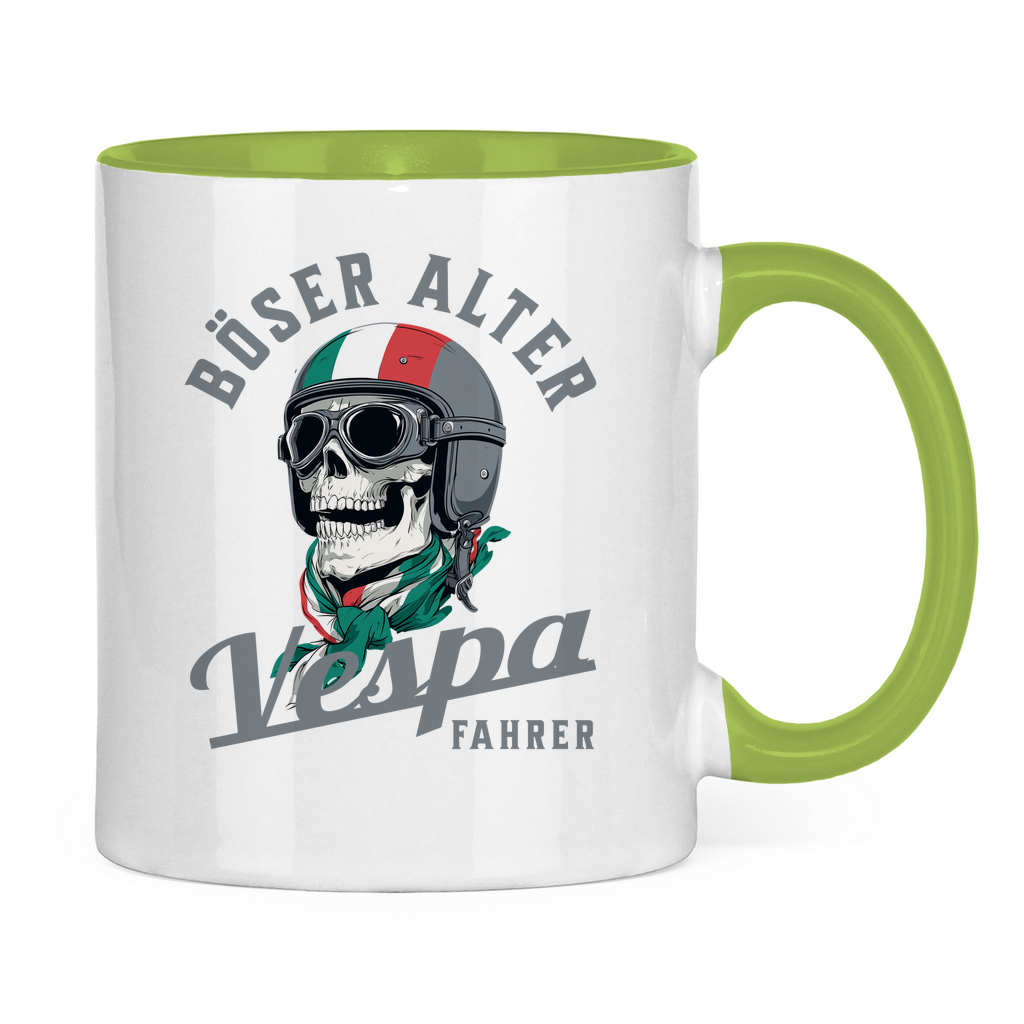Tasse Böser alter Vespa Fahrer 