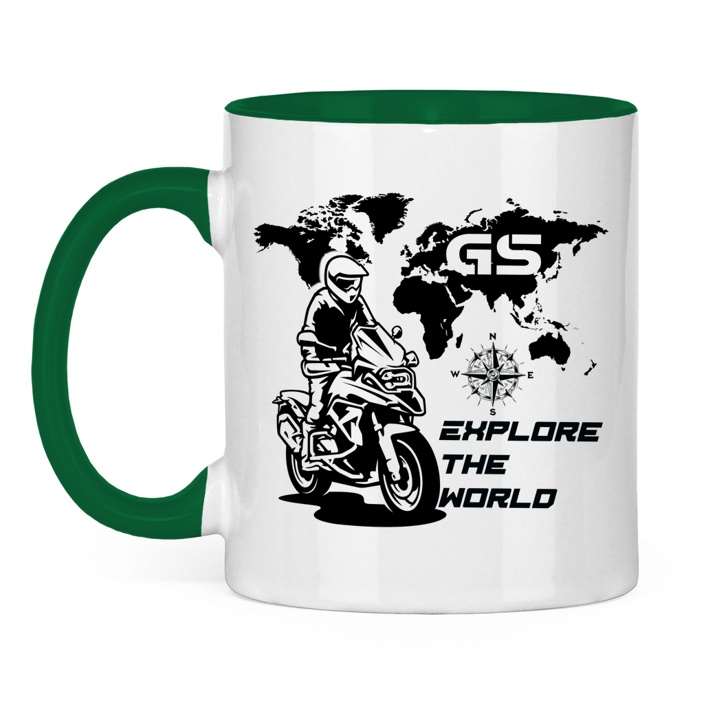Tasse Weltkarte