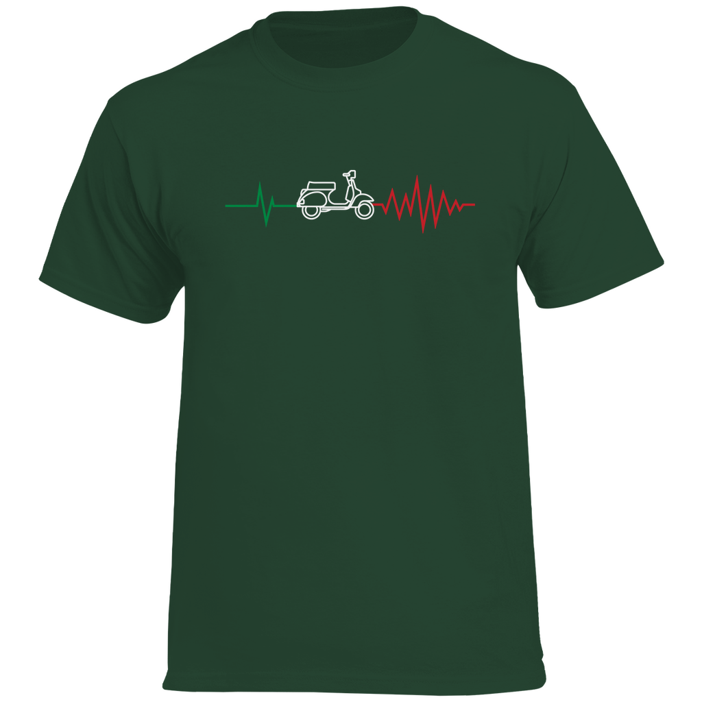 Heartbeat Vespa T-Shirt