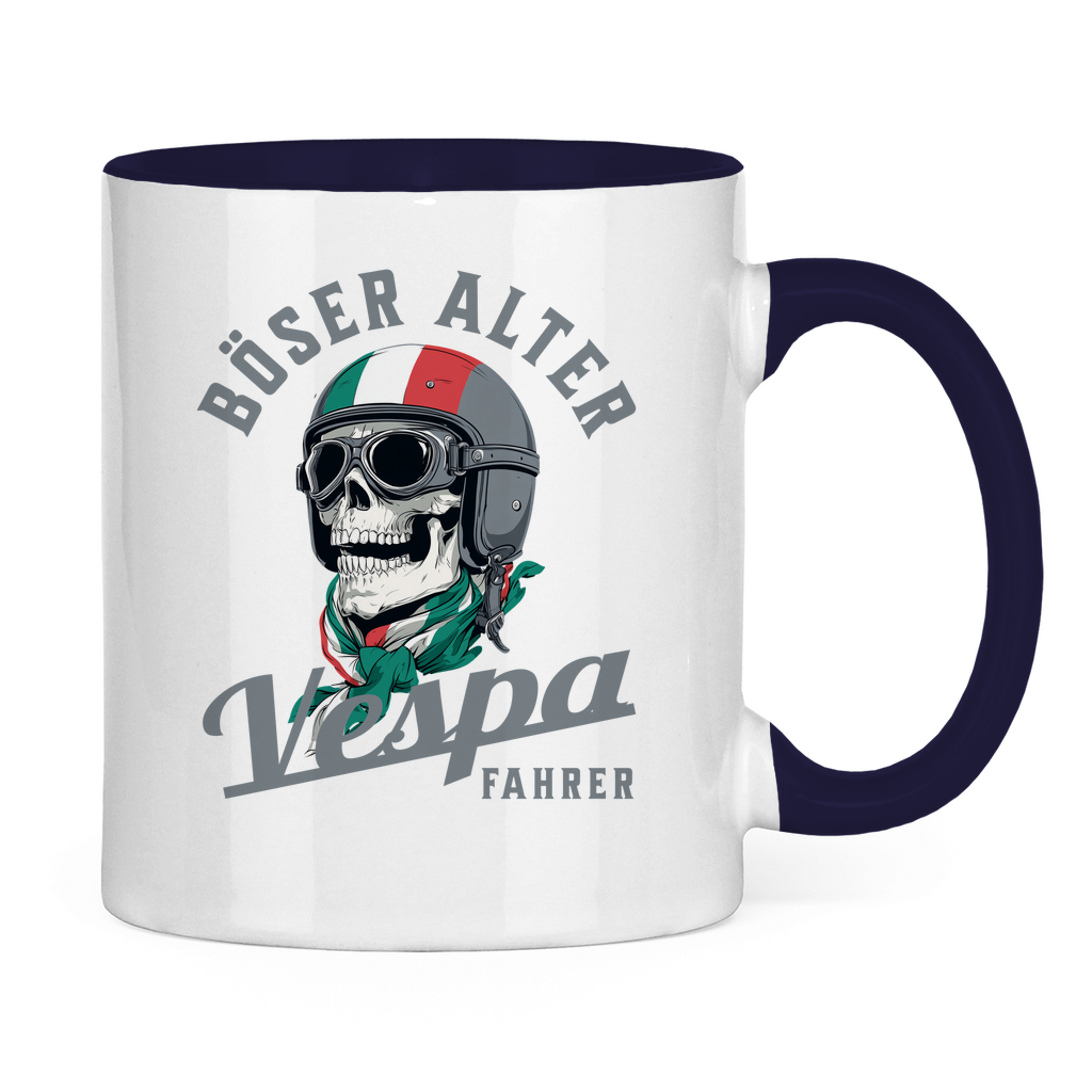 Tasse Böser alter Vespa Fahrer 