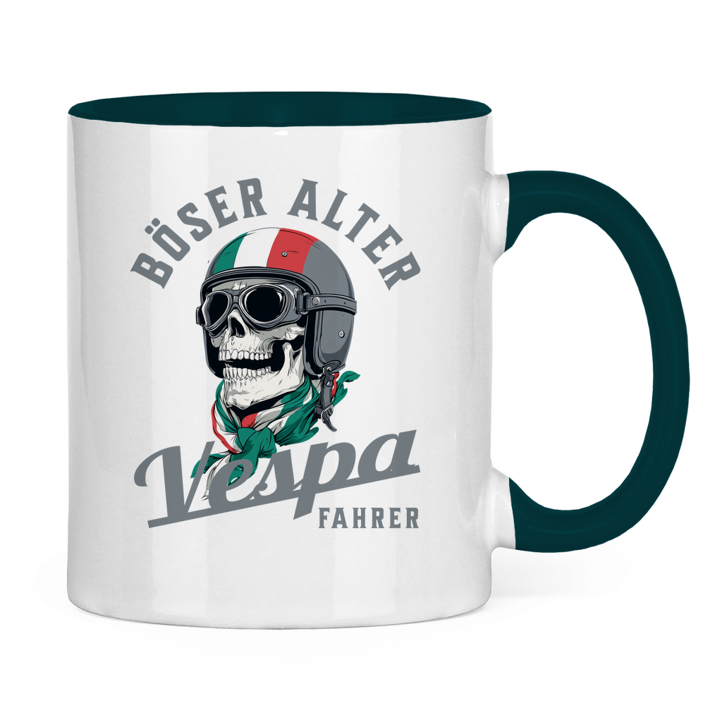 Tasse Böser alter Vespa Fahrer 