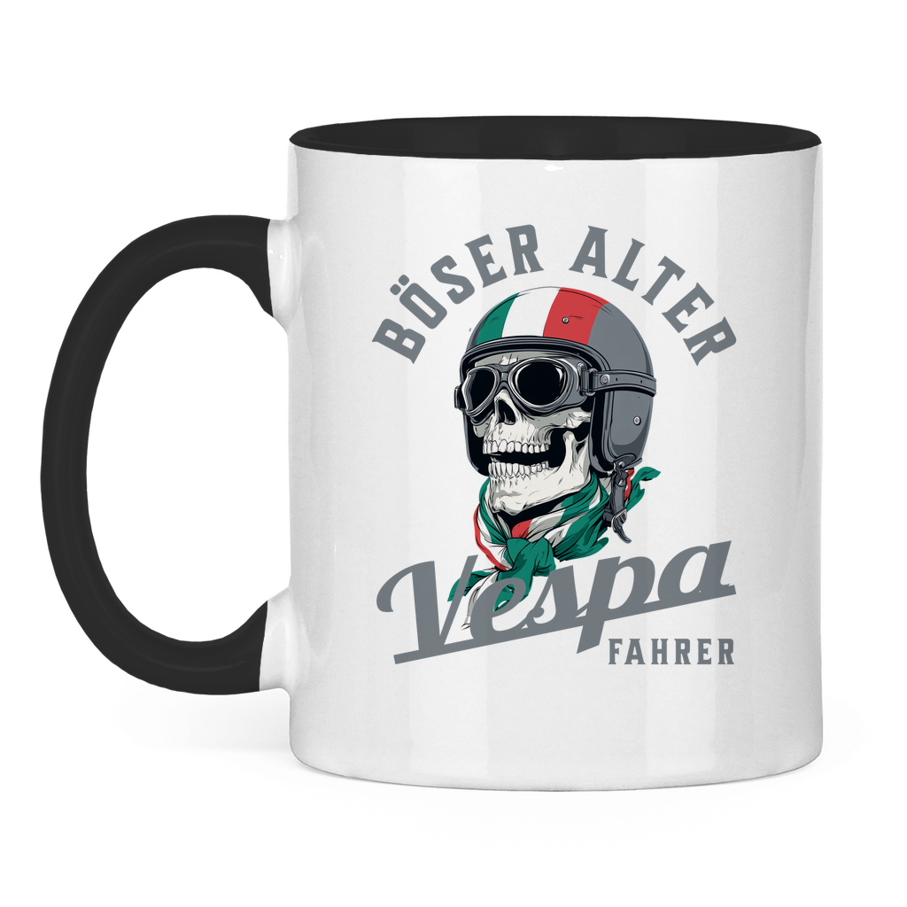 Tasse Böser alter Vespa Fahrer 