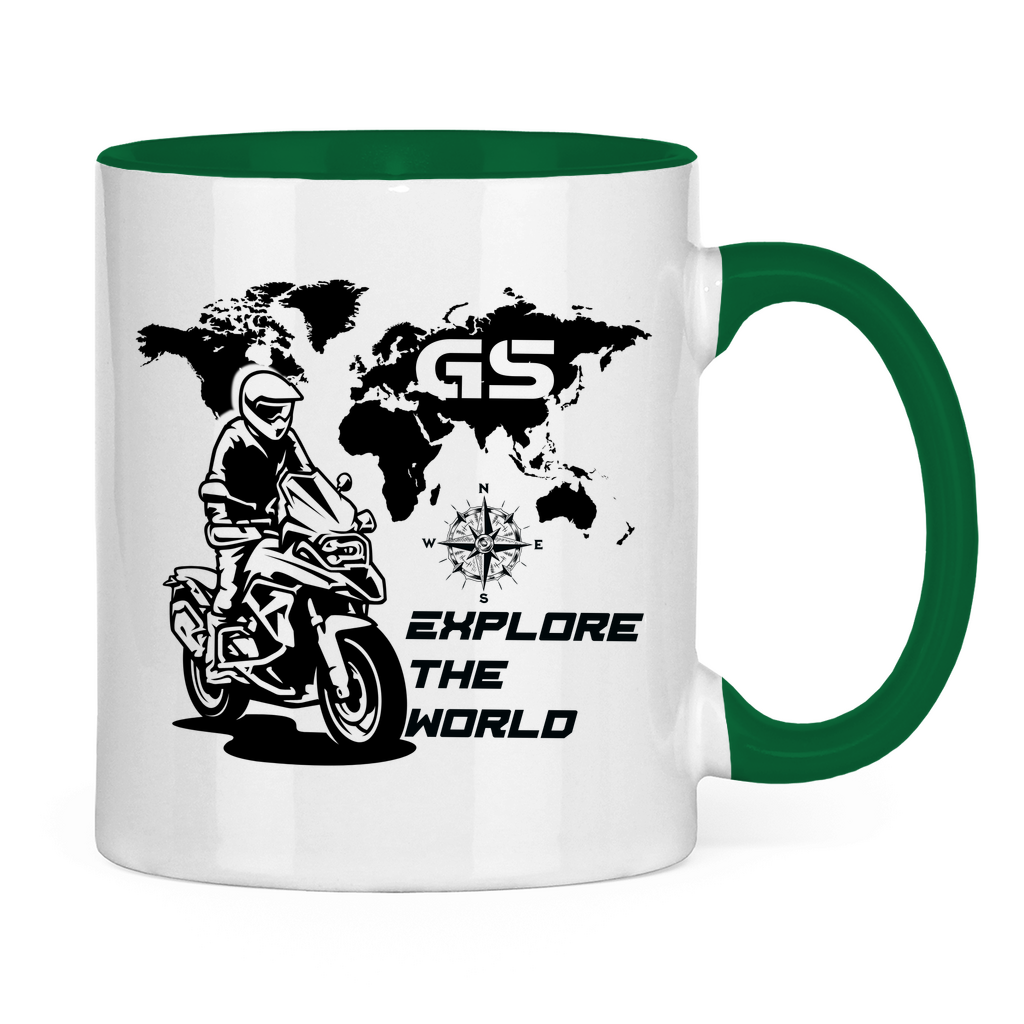 Tasse Weltkarte