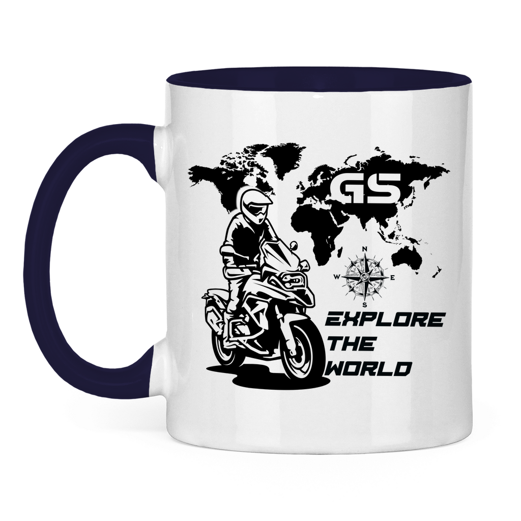 Tasse Weltkarte