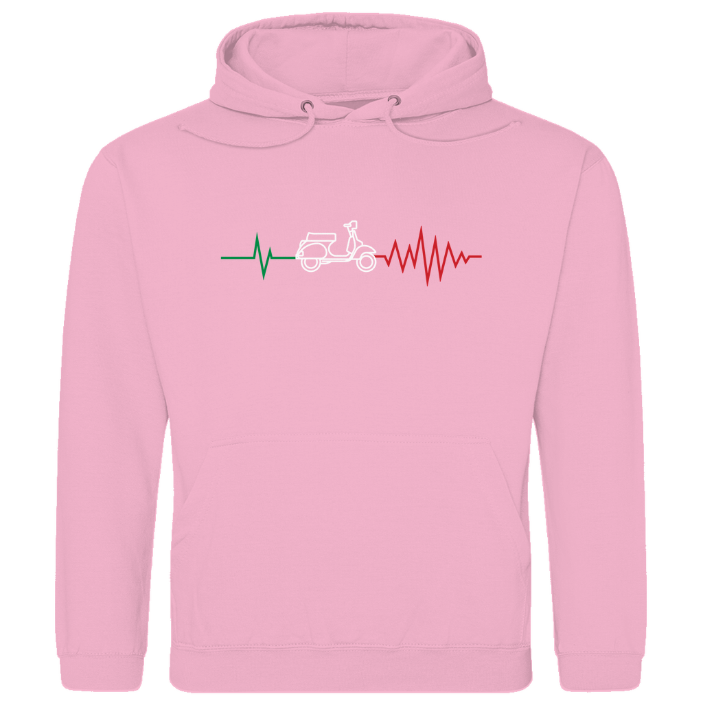 Heartbeat Vespa Hoodie