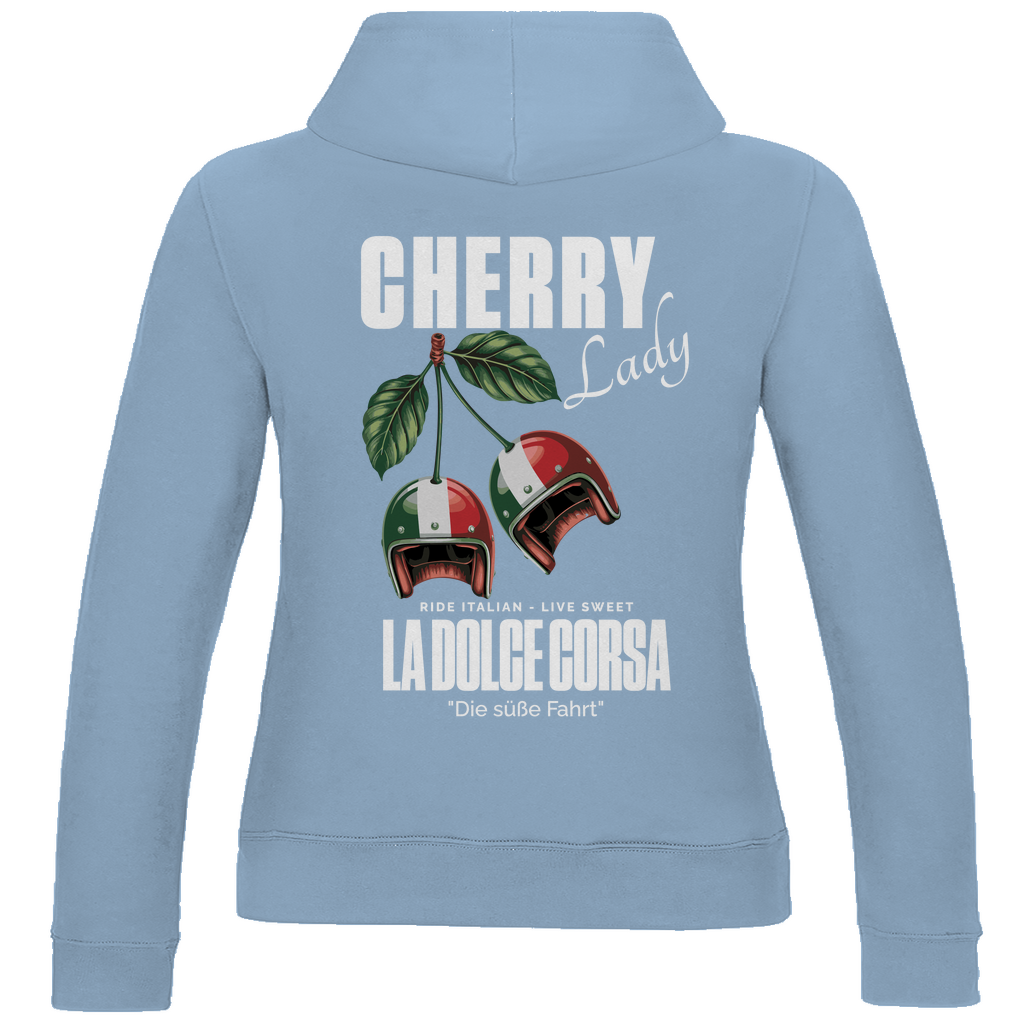 Damen Hoodie Cherry Lady (Rücken)