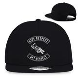 Get Respect Snapback Motorrad Cap