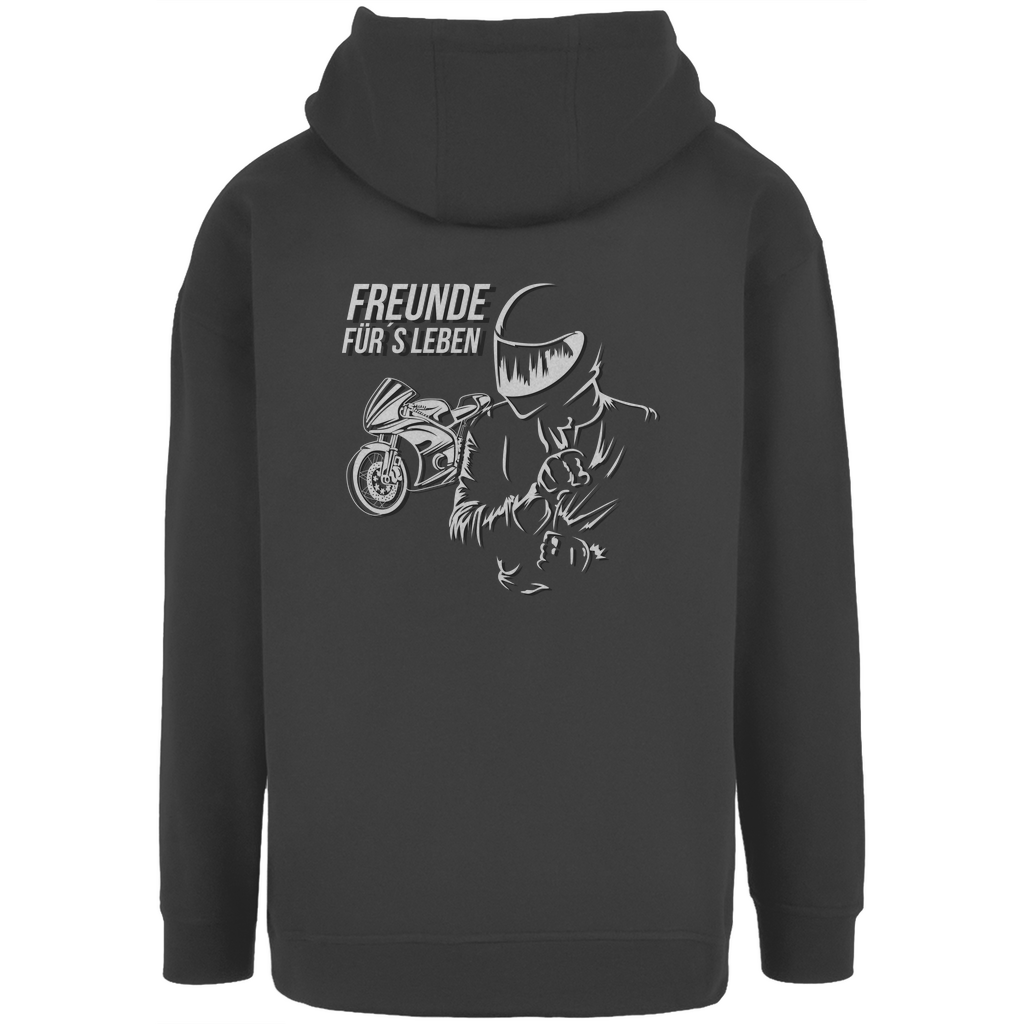 Freunde für's Leben Oversized Hoodie