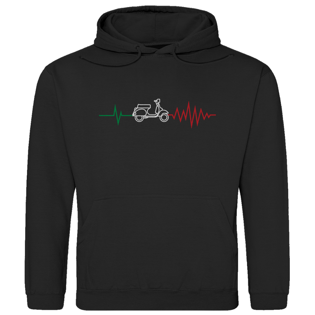 Heartbeat Vespa Hoodie