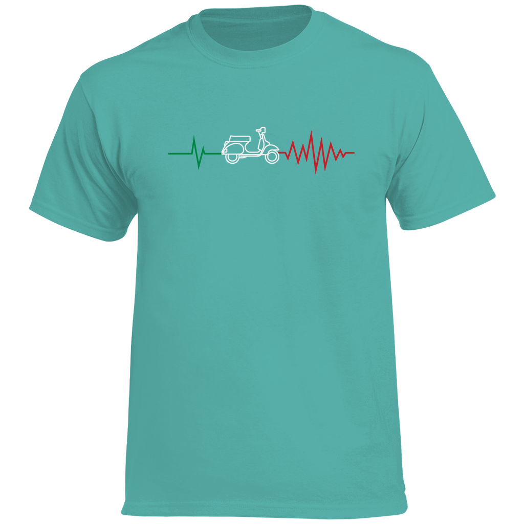 Heartbeat Vespa T-Shirt