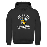 Böser alter Vespa Fahrer - Wespe