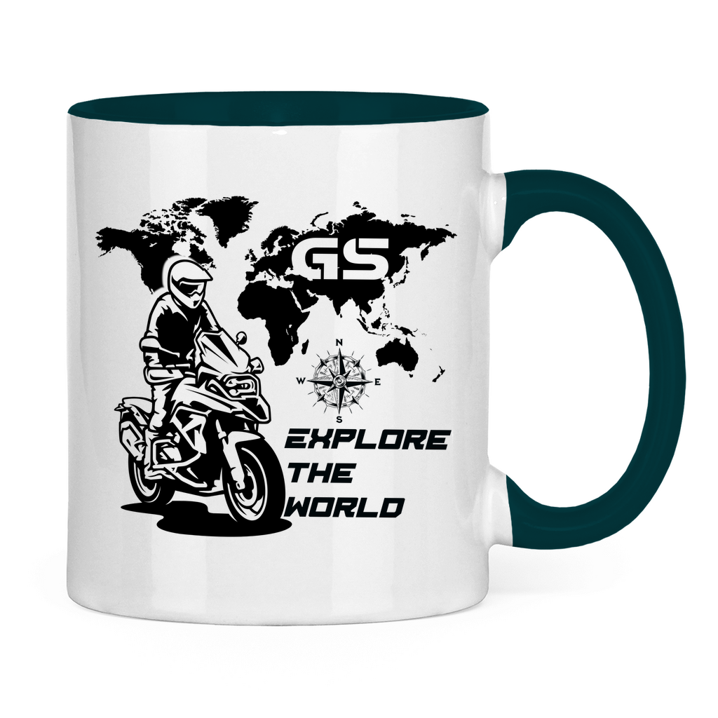 Tasse Weltkarte