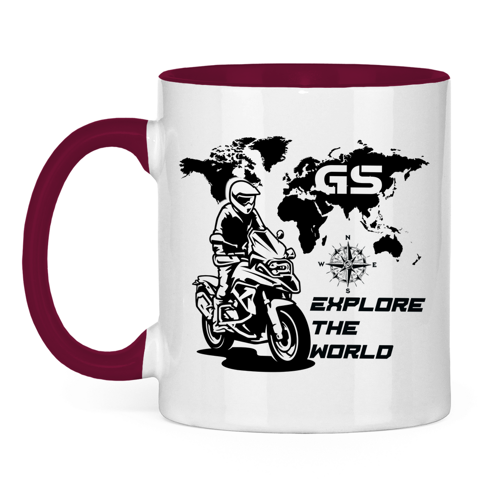 Tasse Weltkarte