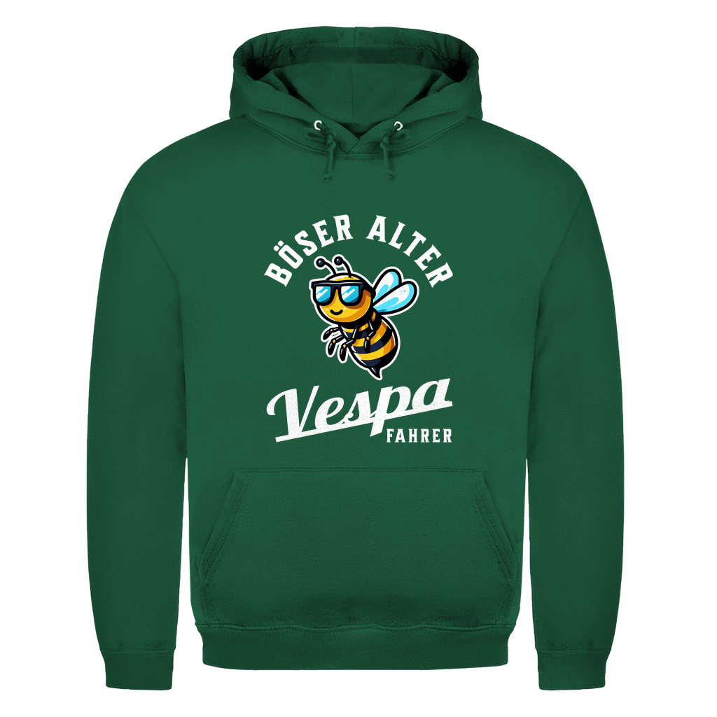 Böser alter Vespa Fahrer - Wespe