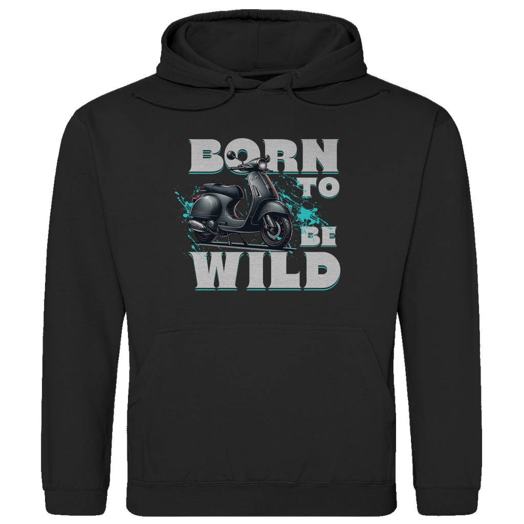 BORN TO BE WILD Vespa GTS Hoodie