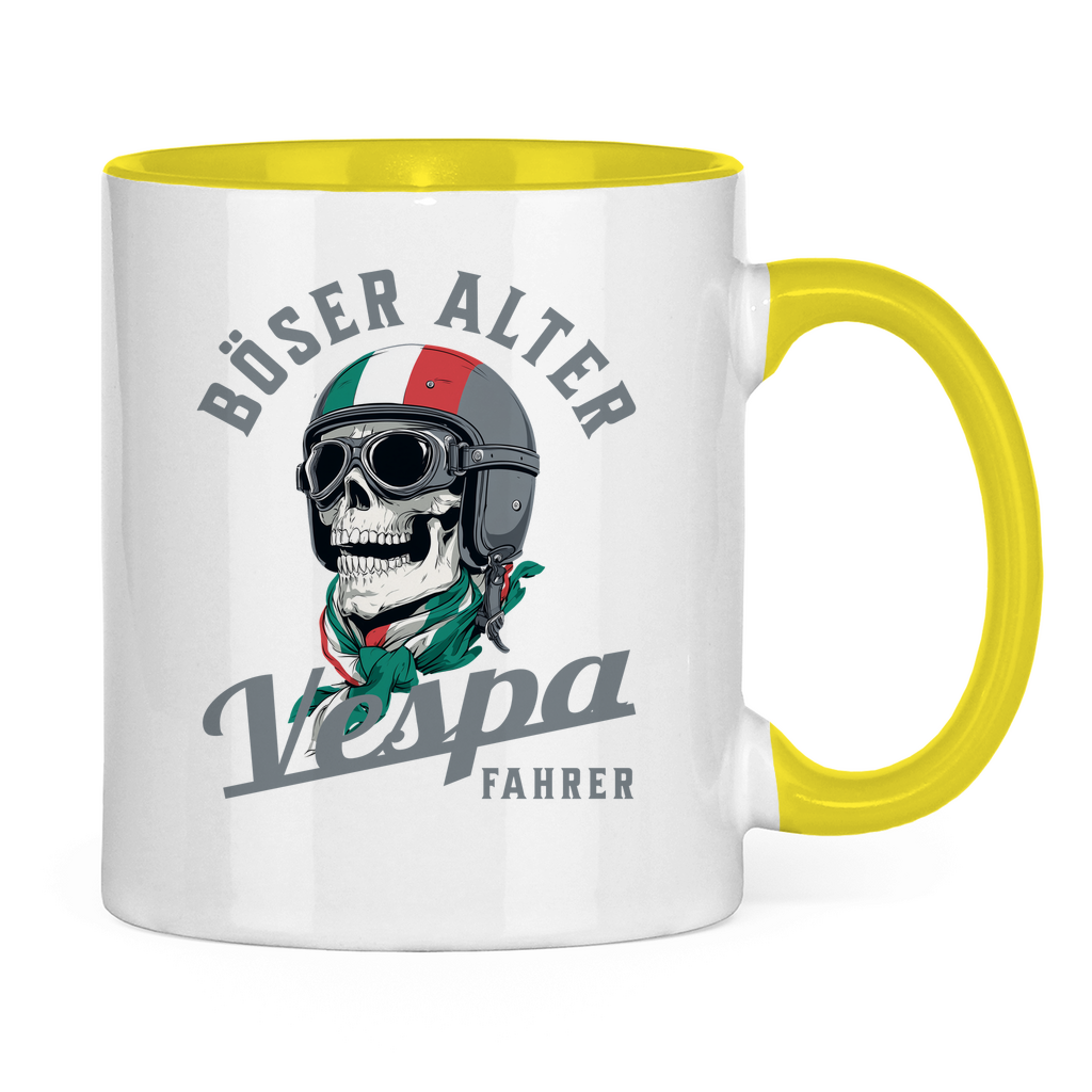 Tasse Böser alter Vespa Fahrer 