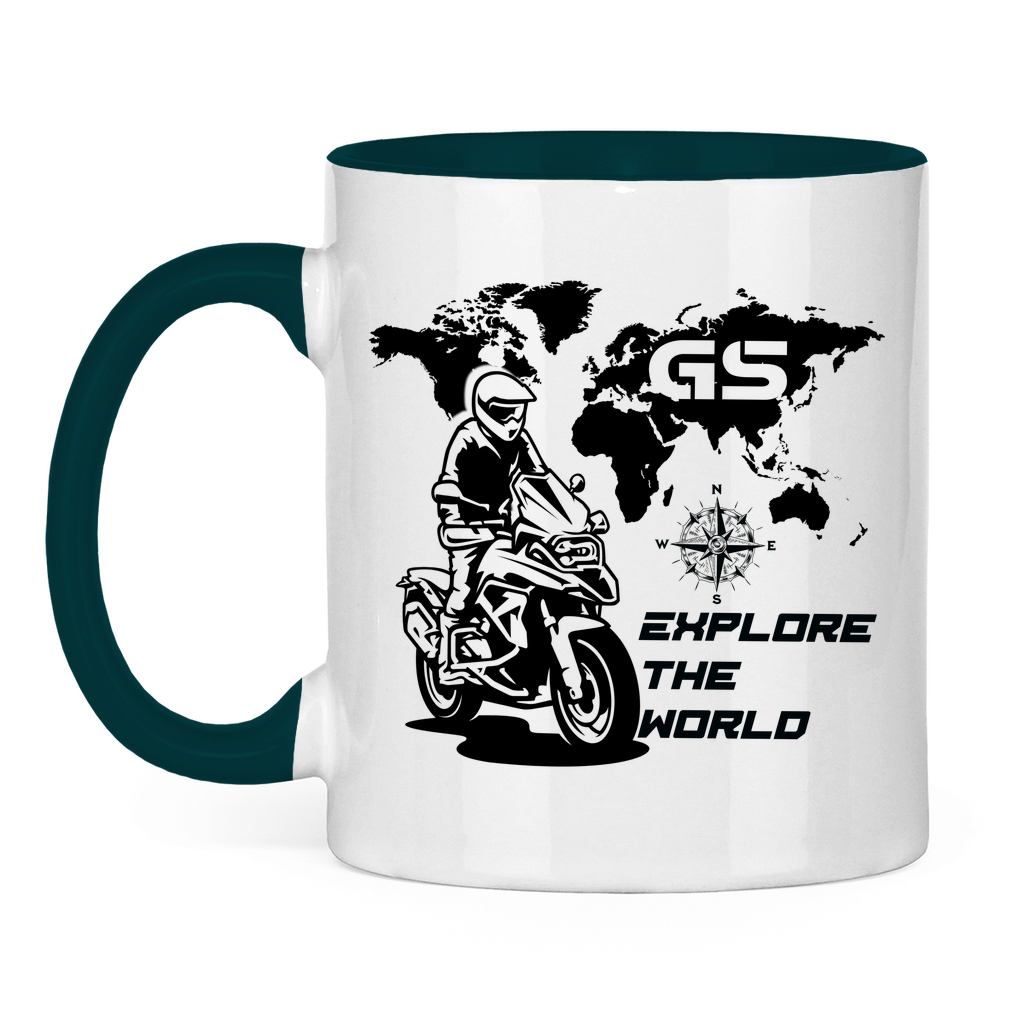 Tasse Weltkarte