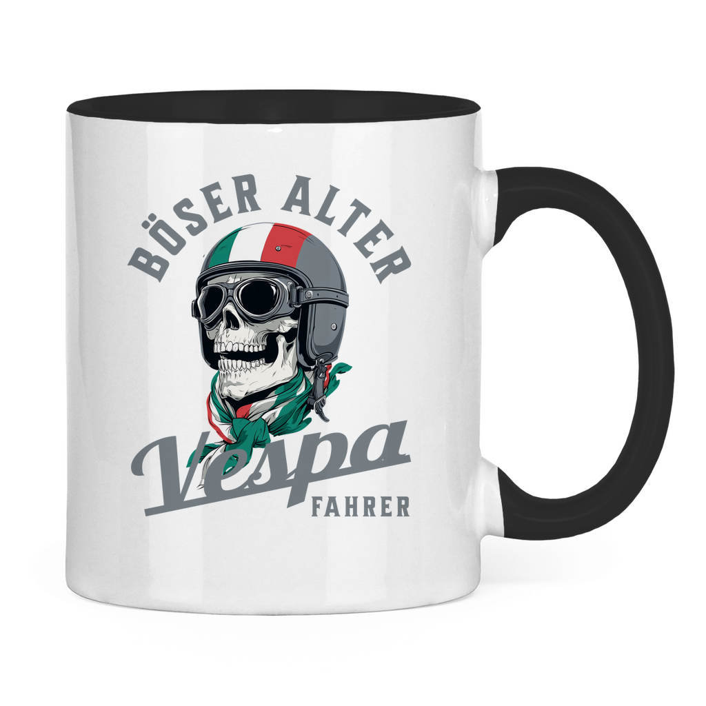 Tasse Böser alter Vespa Fahrer 