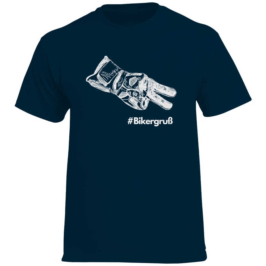 #Bikergruß | Motorrad T-Shirt